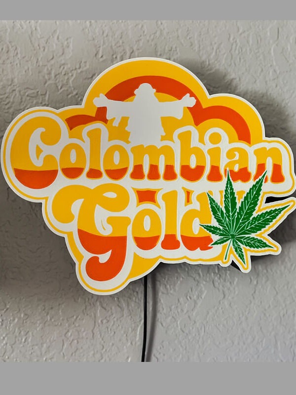 Colombian_gold_3D-LED_Sign-wth Colombian Gold Retro LED Light Box WHT – Landrace Heritage Edition